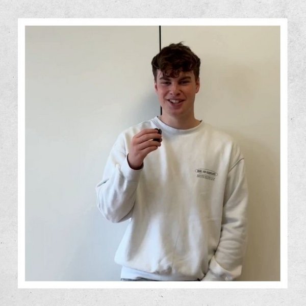 Ausbildungsscout Maximilian. Foto: Privat