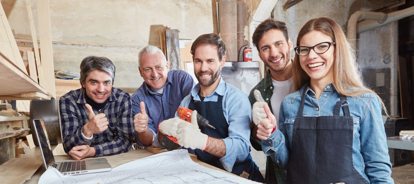 Handwerker. Foto: Adobe Stock