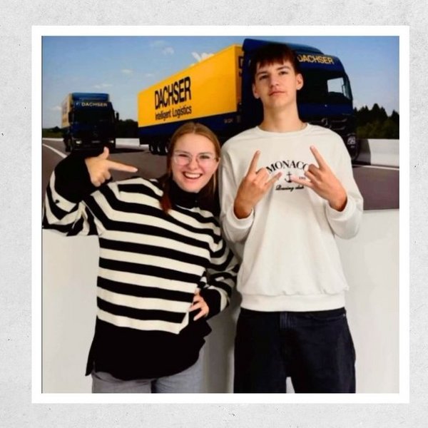 Ausbildungsscouts Sophie und Tobias. Foto: Privat