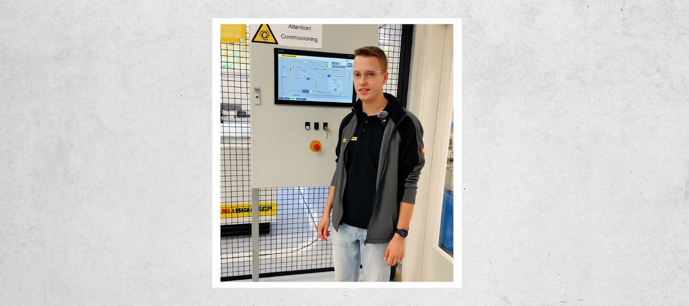 Ausbildungsscout Marius. Foto: Privat