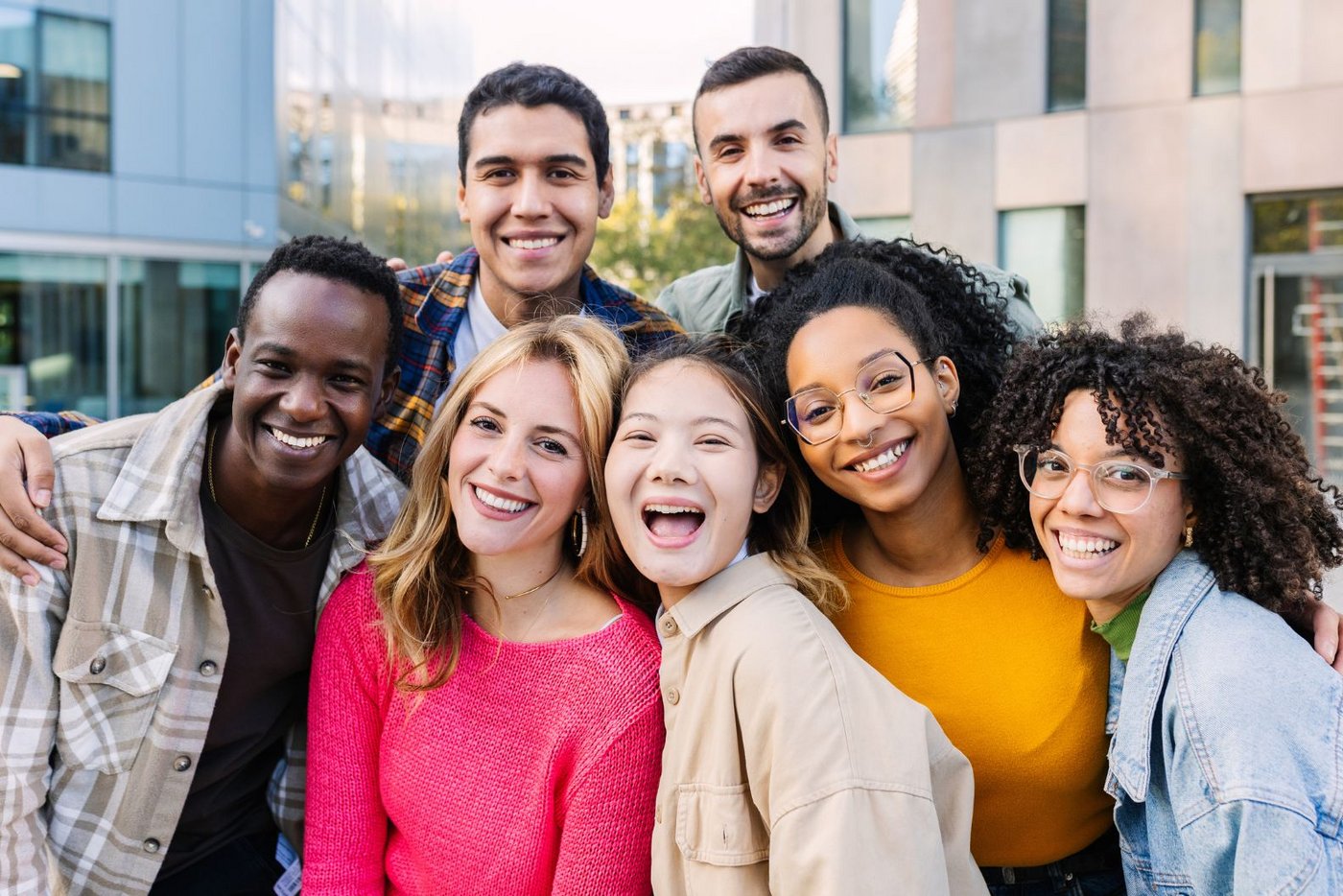 Freundesgruppe. Foto: Adobe Stock