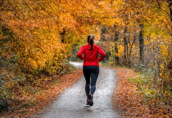 Joggende Frau. Foto: Adobe Stock